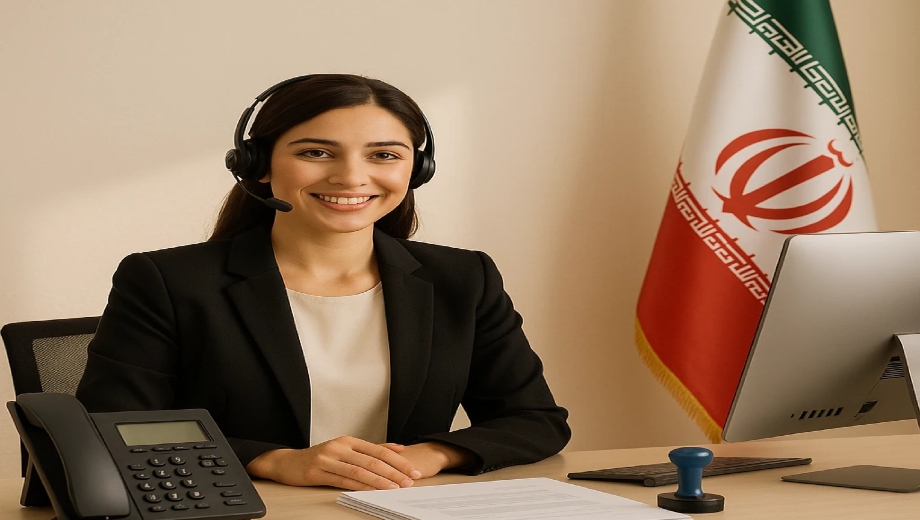 پاسخگویی بر خط برای ترجمه رسمی در کوراییم