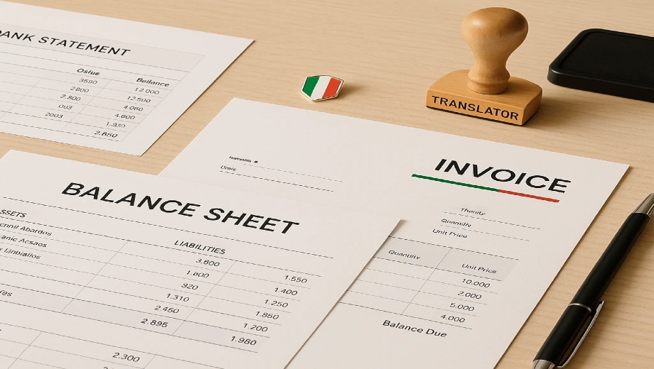 ترجمه رسمی اسناد مالی و تجاری به زبان ایتالیایی در مهر اردبیل